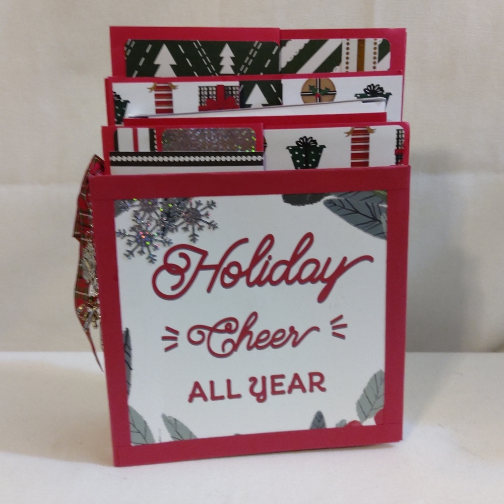 Handcrafted. "Cheers",  theme handmade Photo Album. 7x9x2.5
